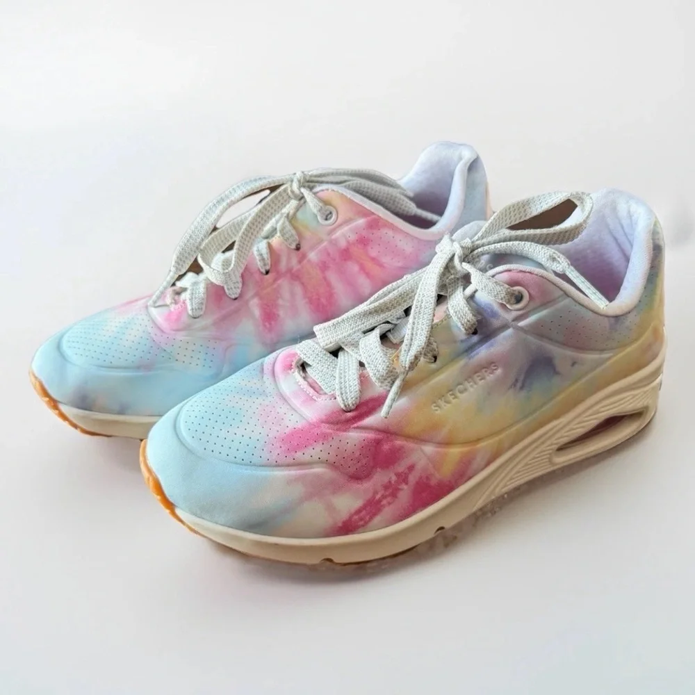 Skechers‎ Women's Uno Stand on Air Sneakers Tie Dye Size 6.5